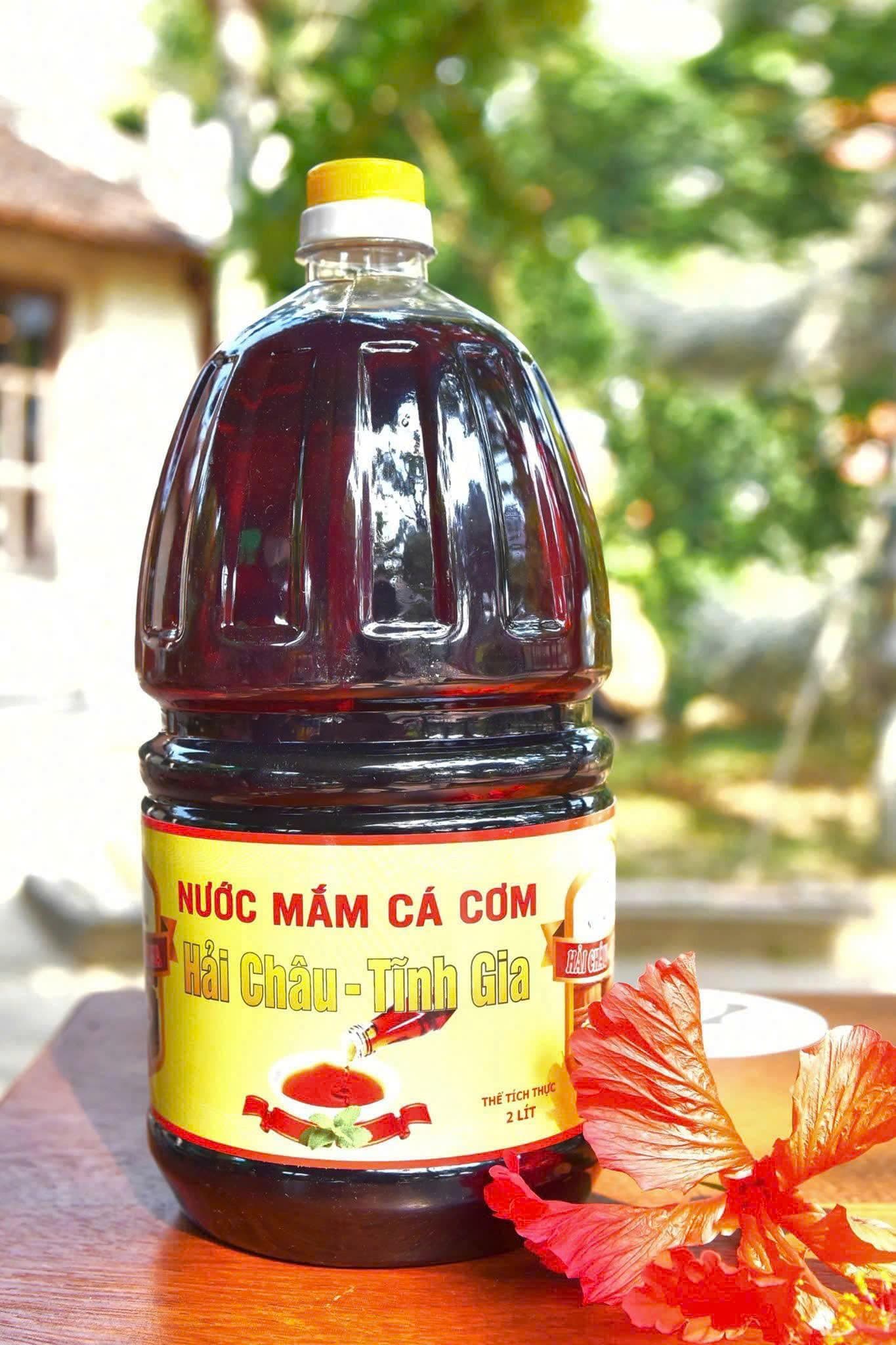 Nước Mắm Cá Cơm Hải Châu 23N (Can 2 Lít)
